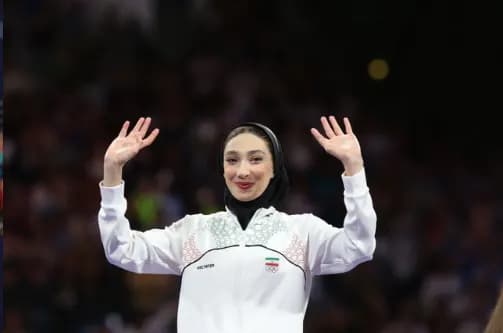 Olympic Paris medal ceremony